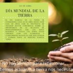 Día Mundial de la Tierra: 22 de Abril