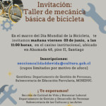 Taller mecánica básica de bicicleta